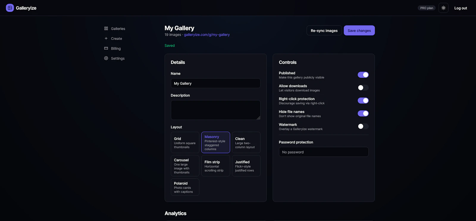 Galleryize screenshot 4