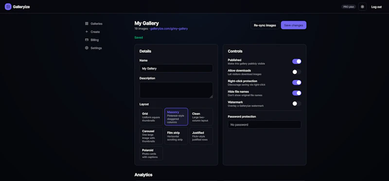 Galleryize screenshot 4