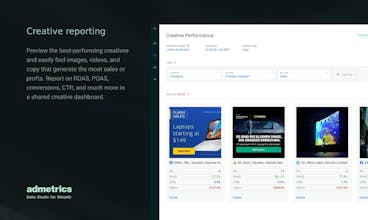 Admetrics Data Studio for Shopify gallery image