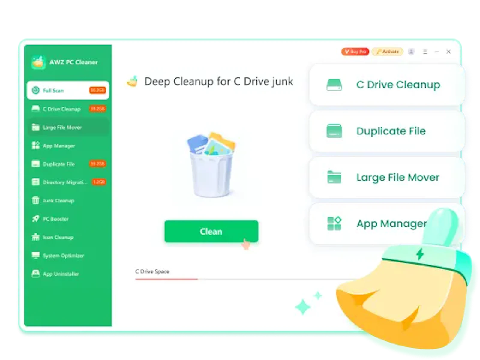 AWZ PC Cleaner screenshot 2