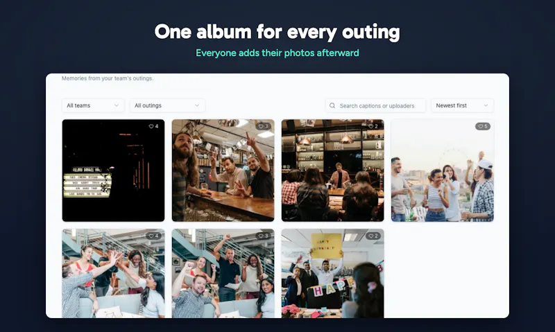 TeamOutings screenshot 5