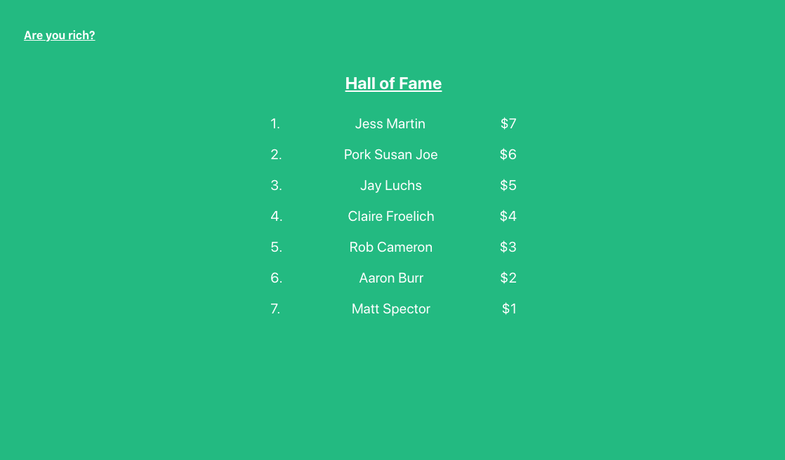 Are you rich? Prove it! gallery image