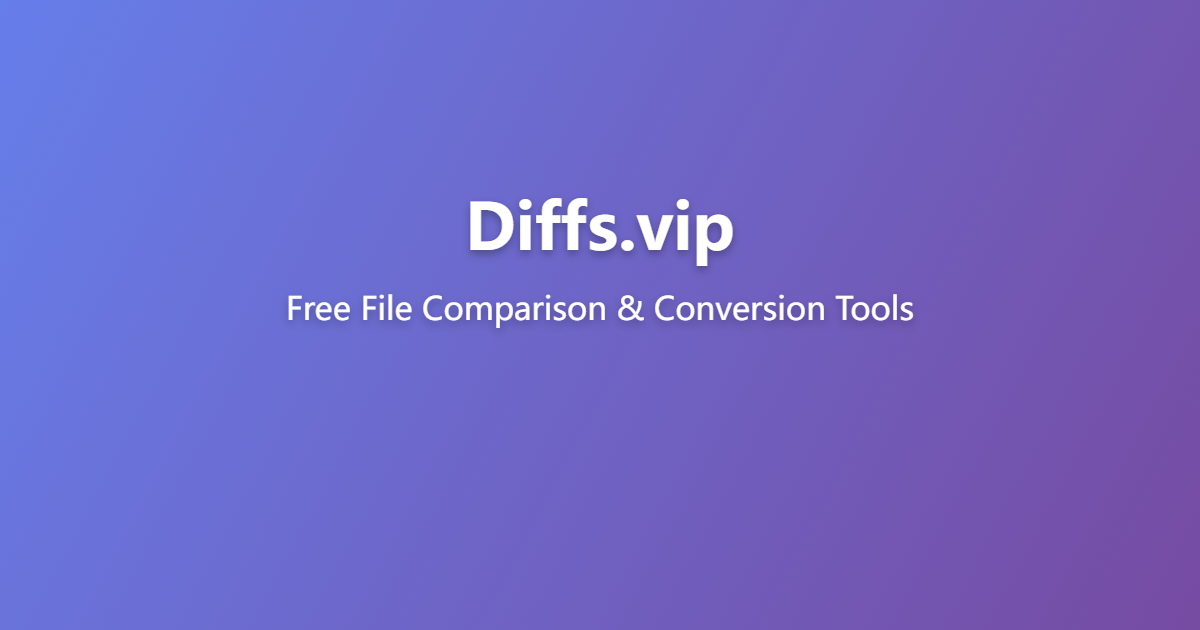 Diffs.vip - strumenti diff media 1
