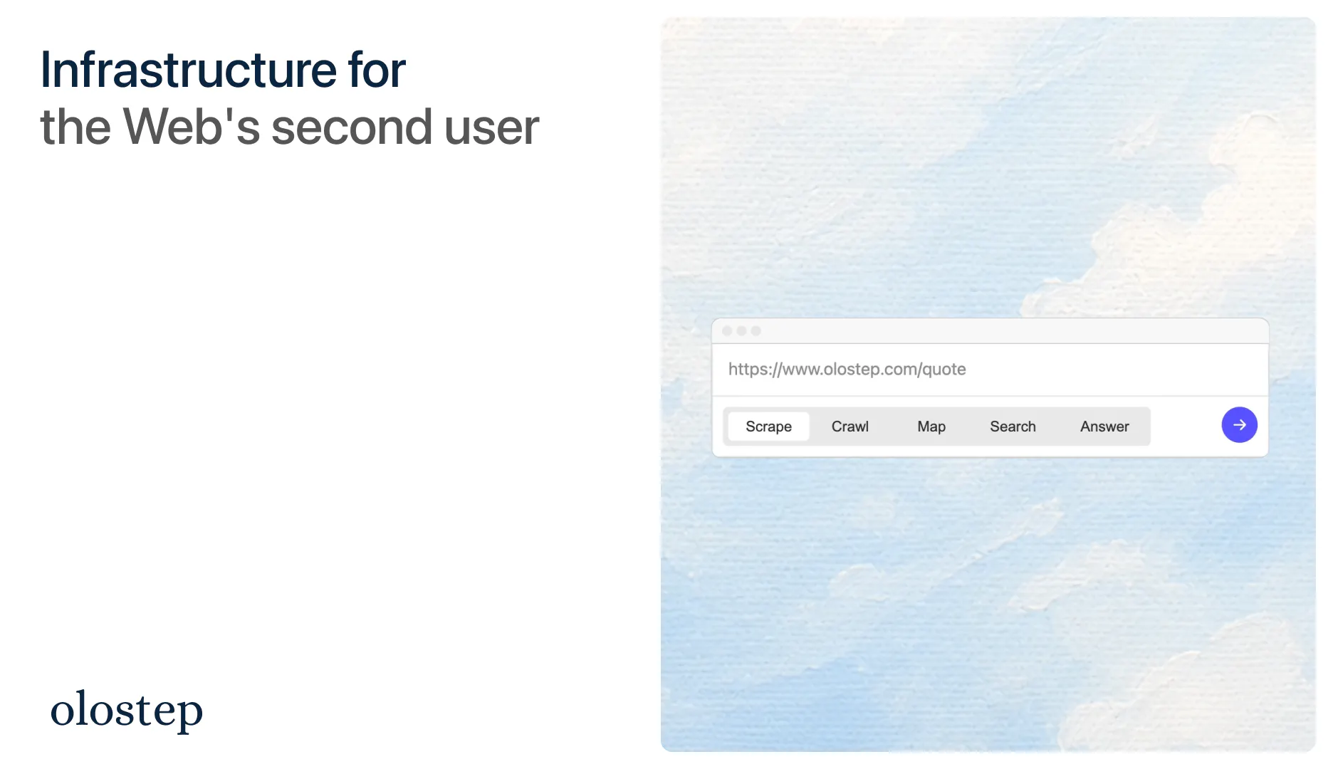 Olostep screenshot