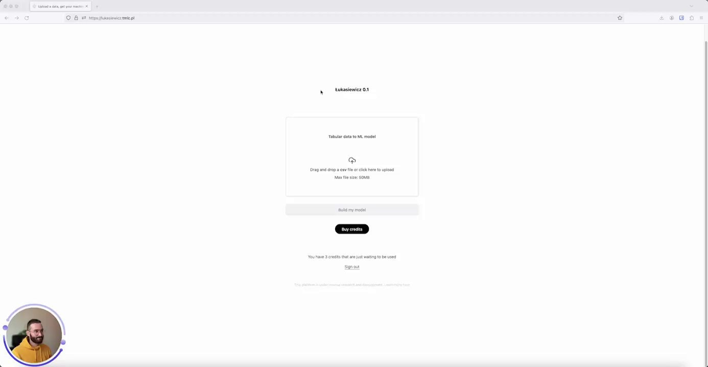 Łukasiewicz - Tabular data to ML model gallery image