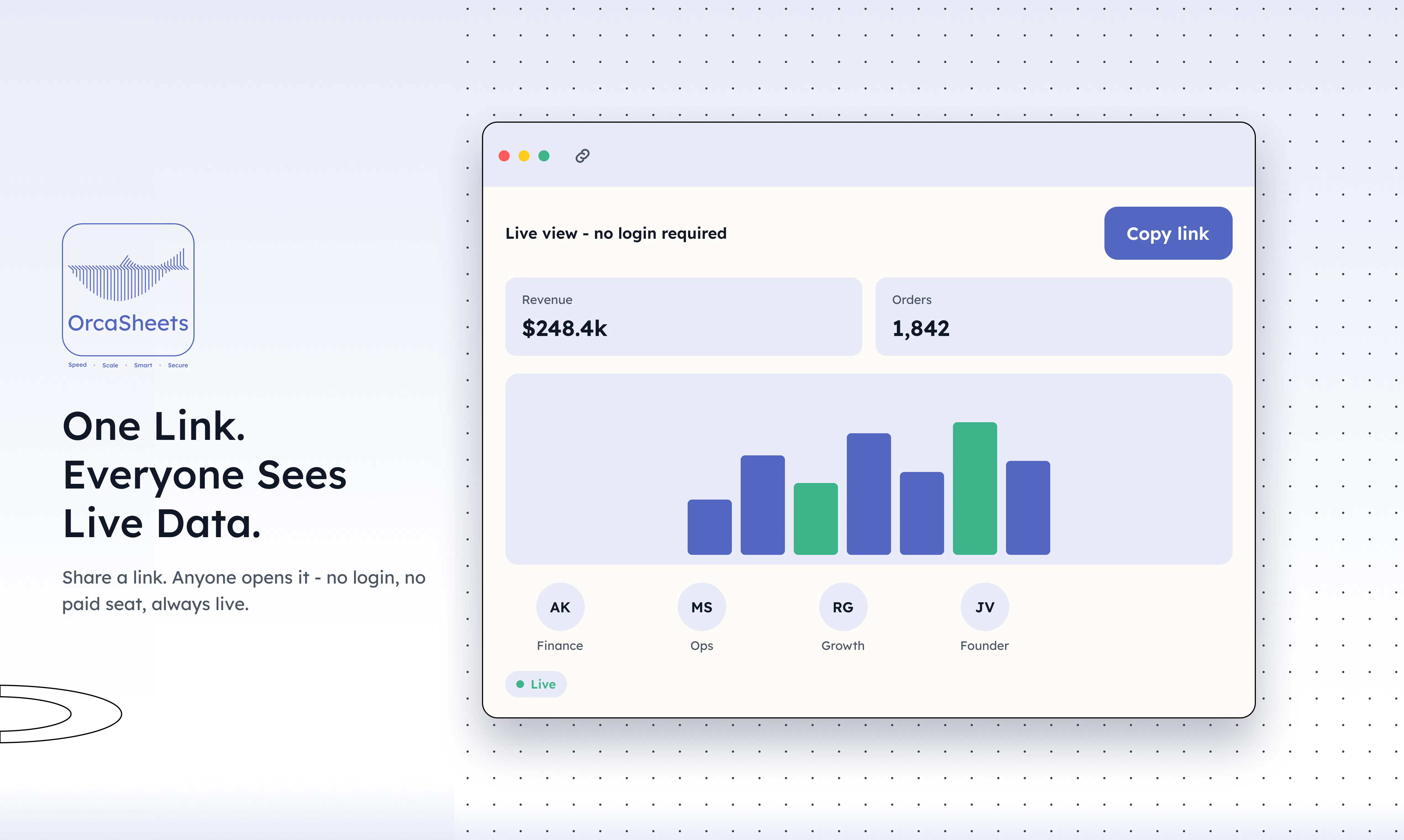 OrcaSheets AI Dashboards screenshot 3