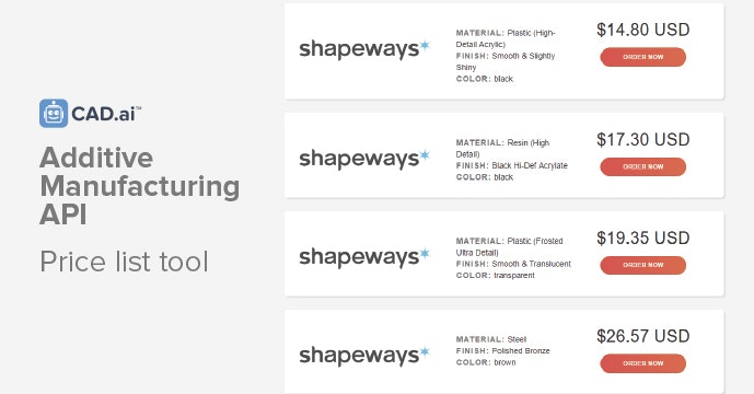 CAD.ai API Platform gallery image