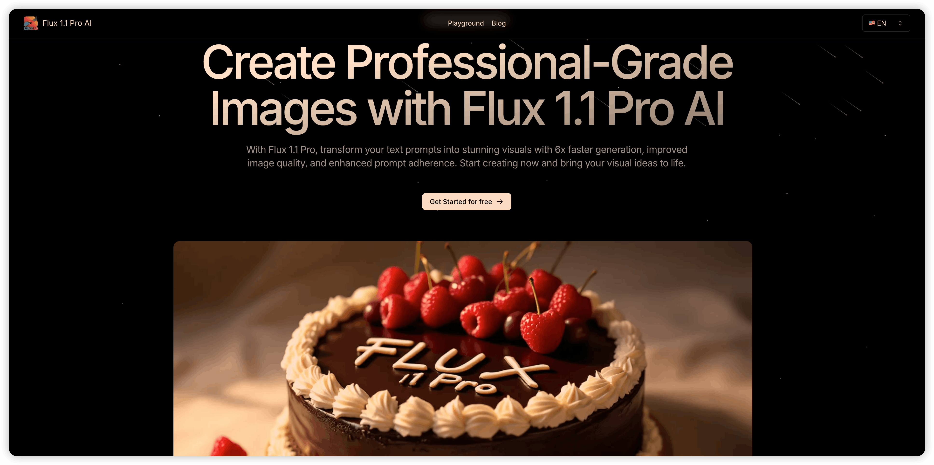 Flux 1.1 Pro media 1