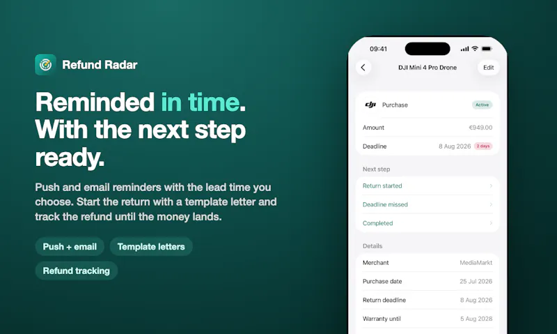 Refund Radar screenshot 4