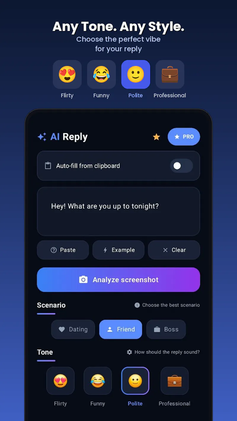 AI Reply screenshot 3