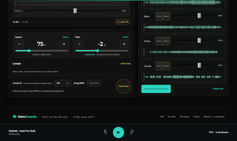 StemConsole screenshot 4