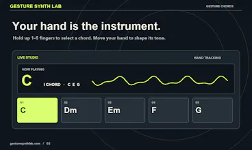 Gesture Synth Lab gallery image