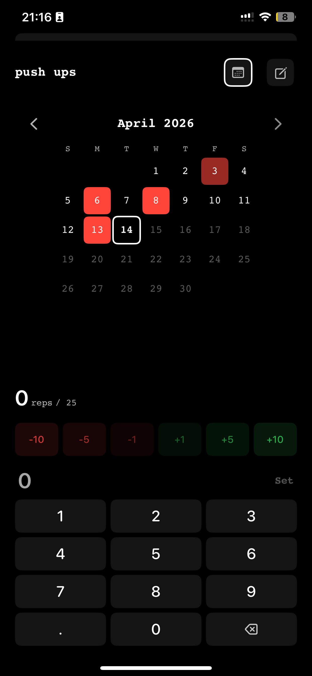 Metric Tracker (iOS App) gallery image