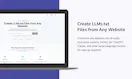 LLMs.txt Generator