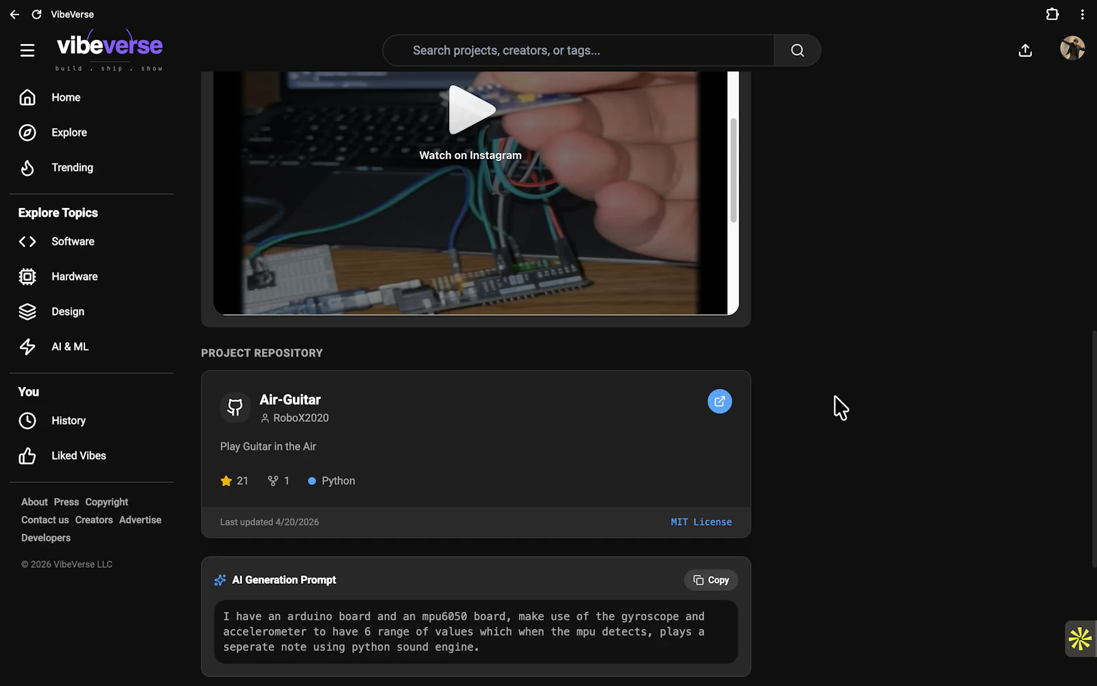 VibeVerse screenshot 4