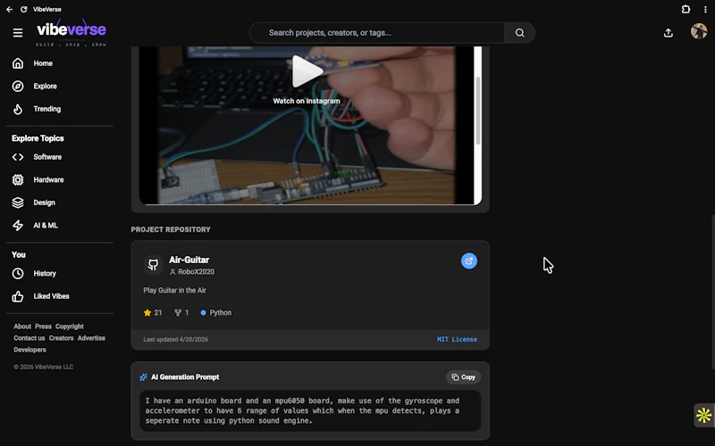 VibeVerse screenshot 4