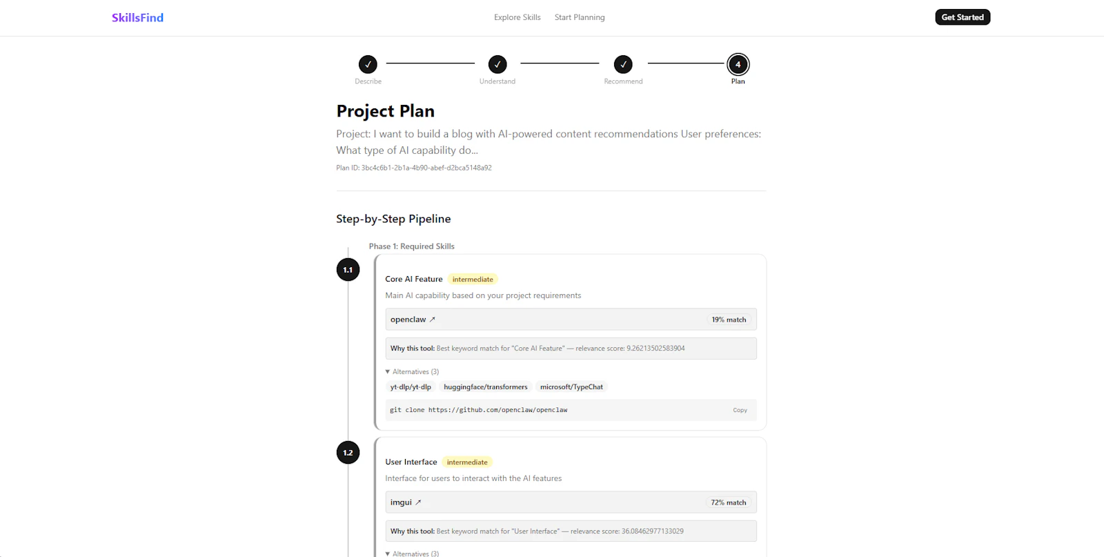 Skills-Find screenshot 3