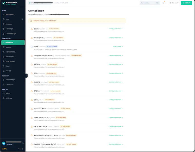 ConsentPixel - Privacy · Verified screenshot 1