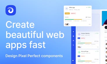 مثال تطبيق Pixel Perfect - اكتشف سهولة تجميع تطبيقات Pixel Perfect مع Jet Admin.