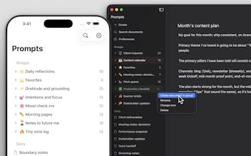 Prompts gallery image