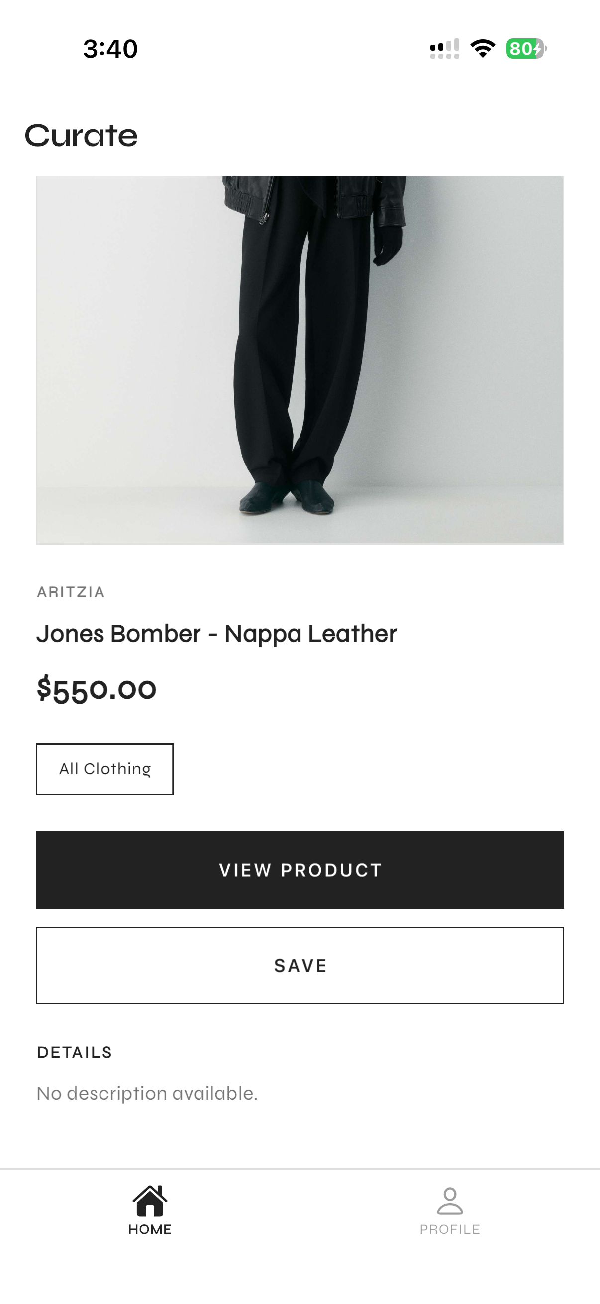 Curate - Screenshot 5 showing product features and functionality