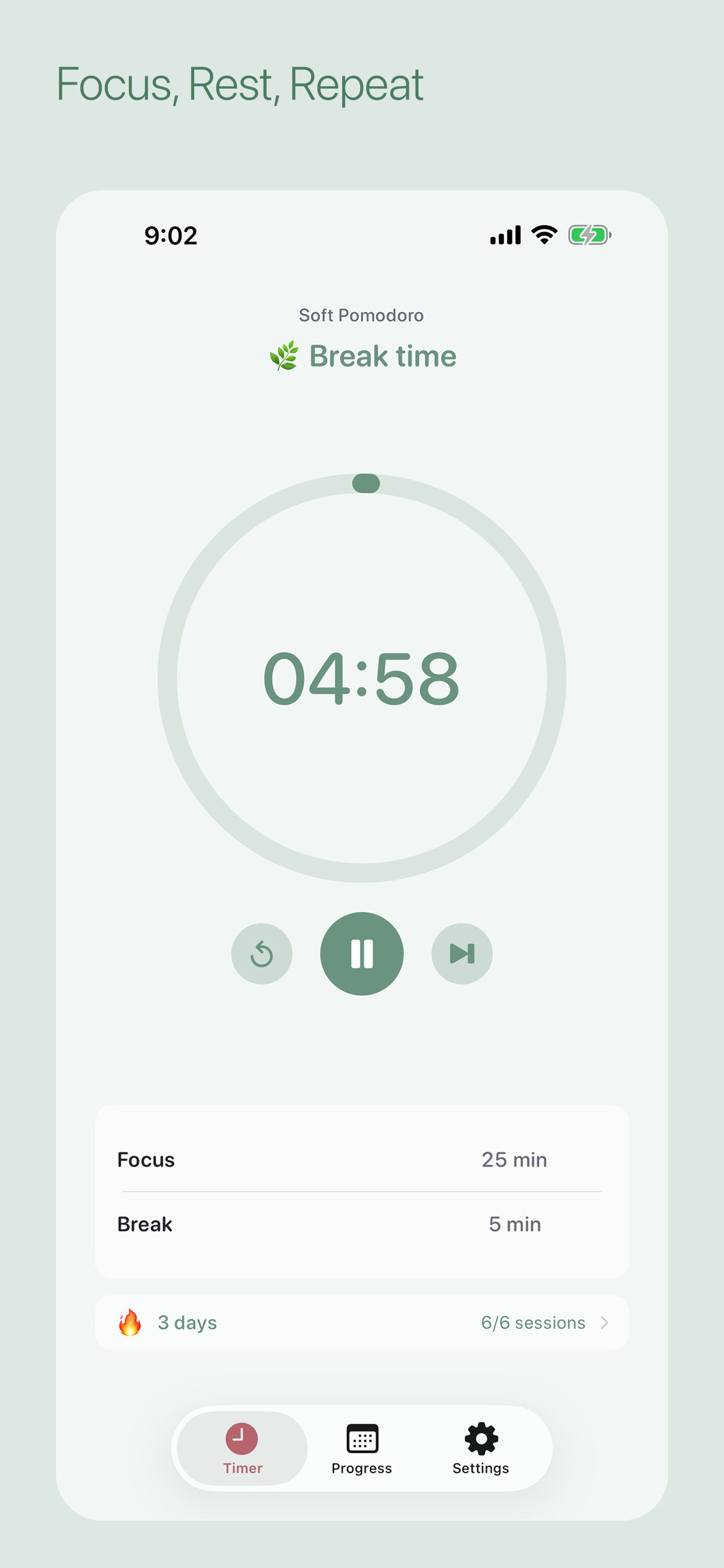 Soft Pomodoro - Focus Timer gallery image