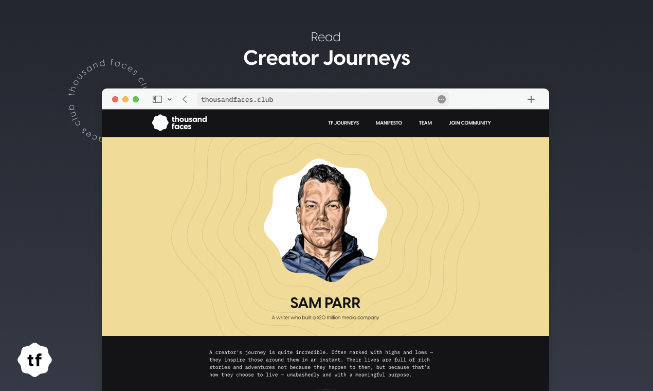 Thousand Faces Club gallery image