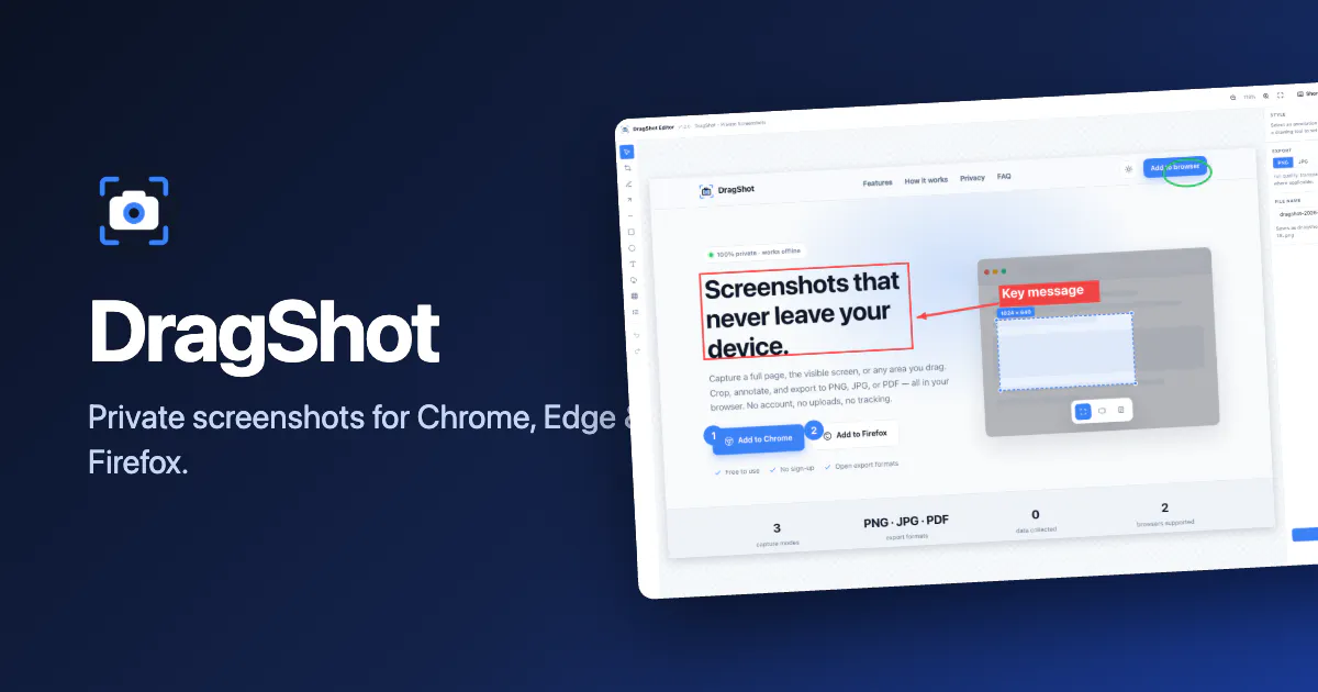 Full Page Screenshot-DragShot