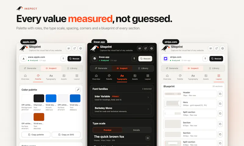 Siteprint screenshot 3