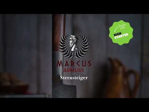 Marcus Aurelius damascus Knife Series  gallery image