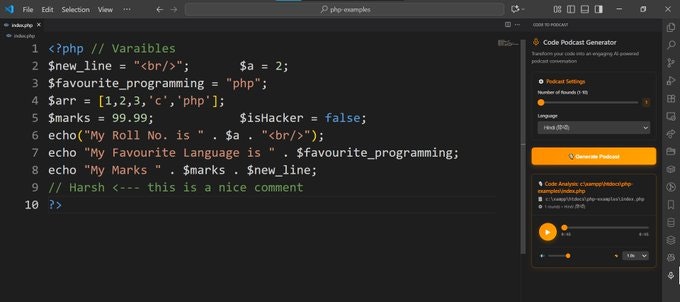 Média Code à podcast - Écoutez votre code, à tout moment 3