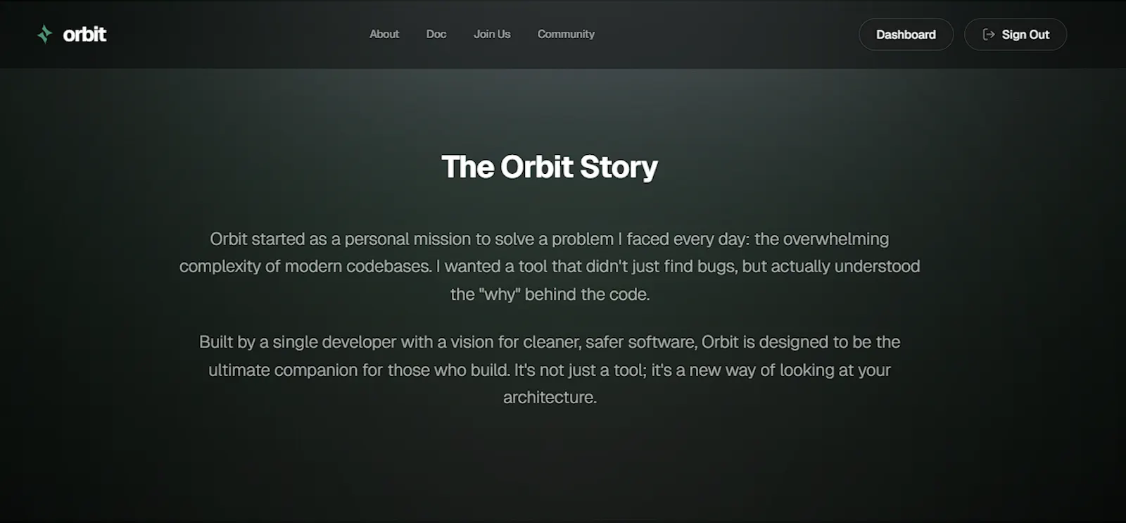 Orbit screenshot 2
