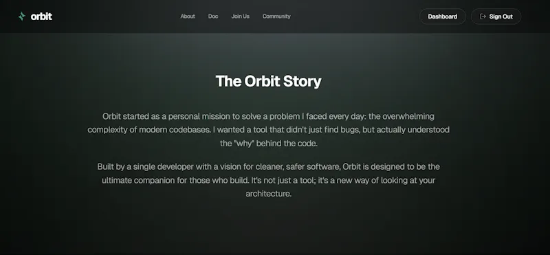 Orbit screenshot 2
