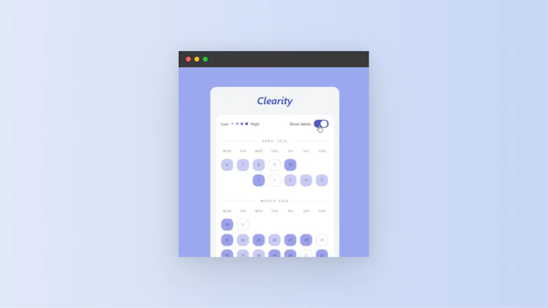 Clearity screenshot 2