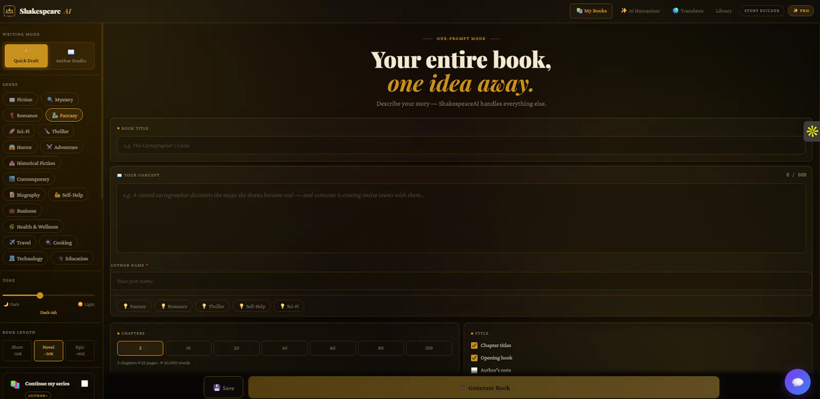 ShakespeareAI 2.0 screenshot 8