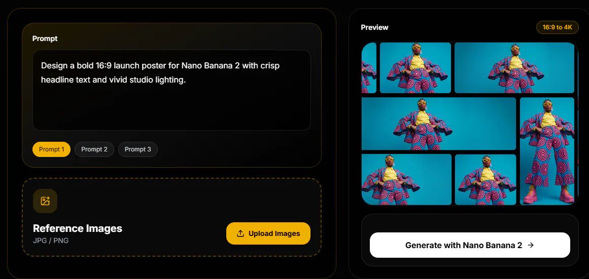 Nano Banana 2 제품 배너