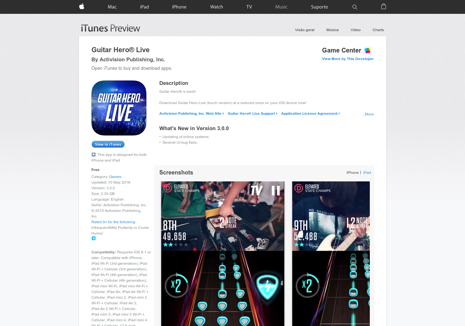 Guitar Hero® Live gallery image