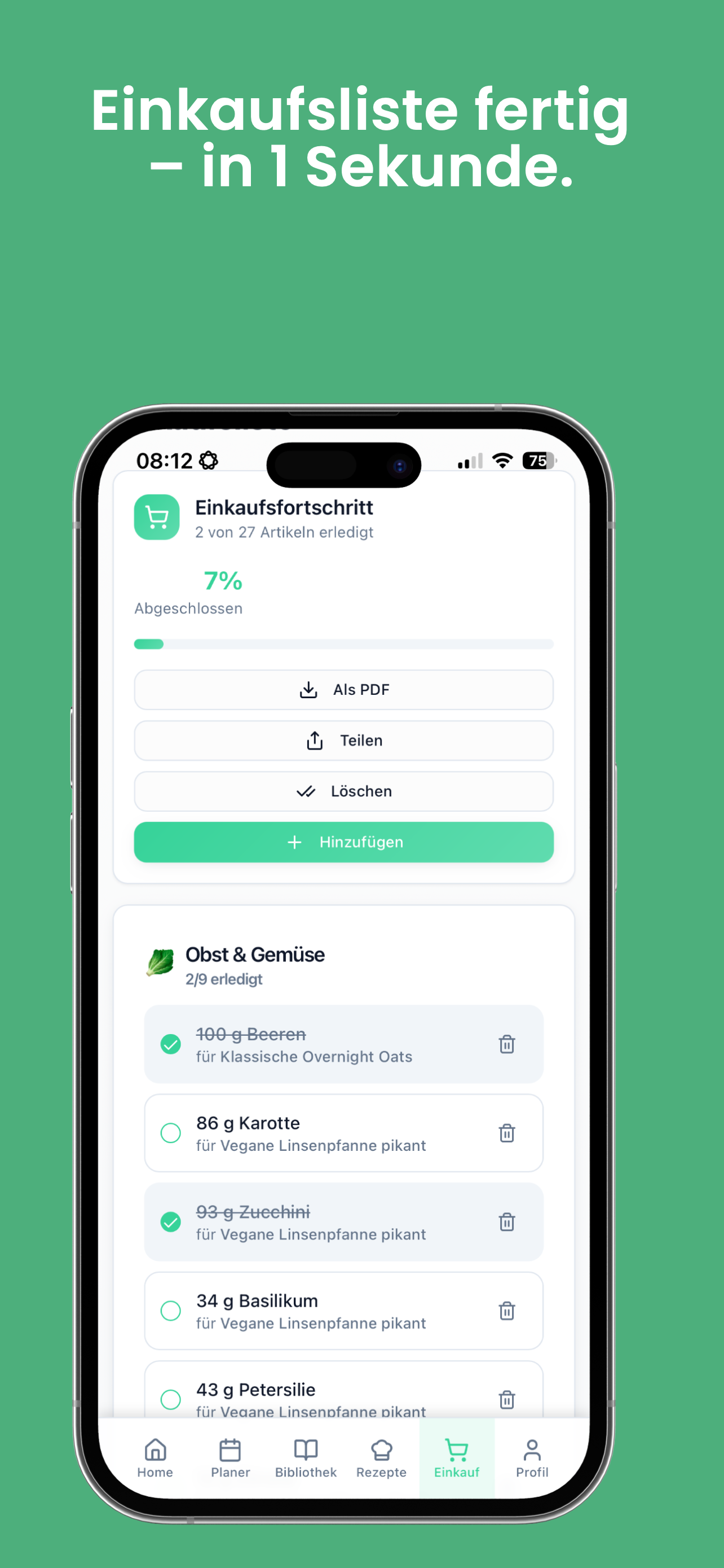 MealPlan - Screenshot 3 preview