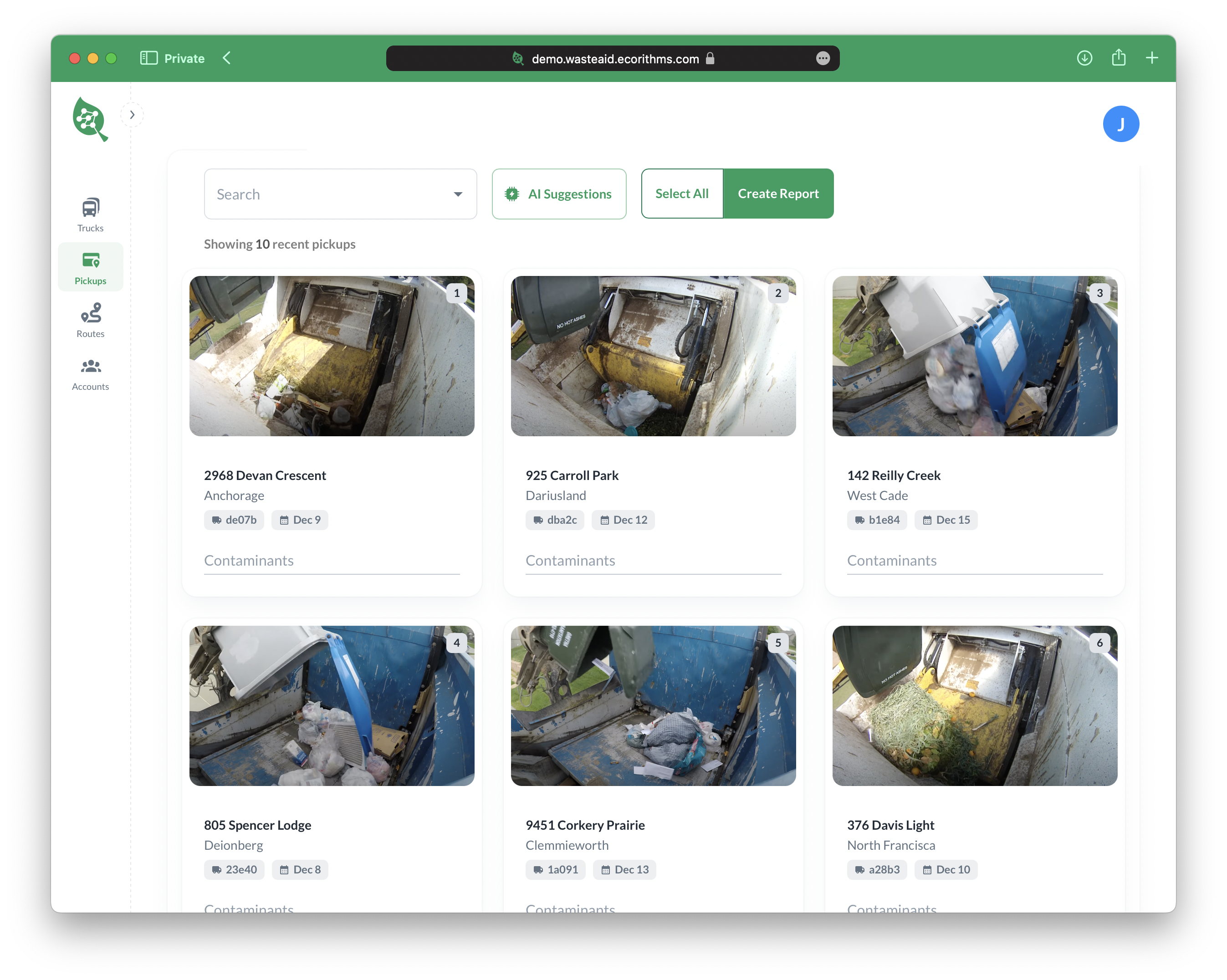 Wasteaid - Автоматизируйте аудит маршрута отходов с помощью искусственного интеллекта медиа 3