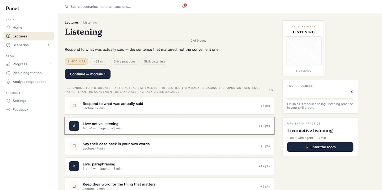 Pacct screenshot 2