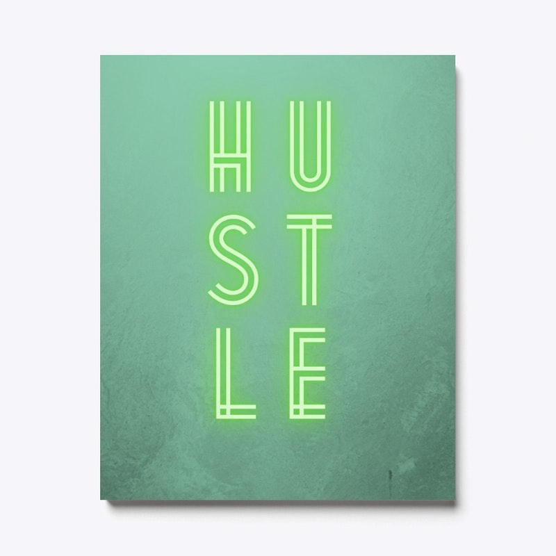 HUSTLE MVMT Wall Art