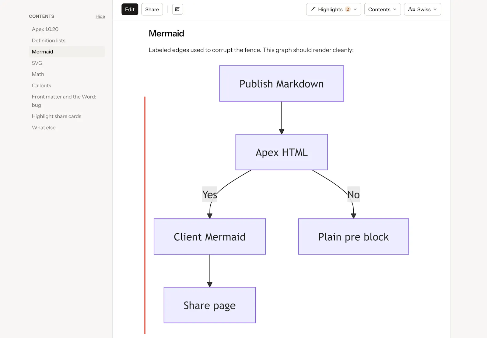 Marked Share screenshot 4