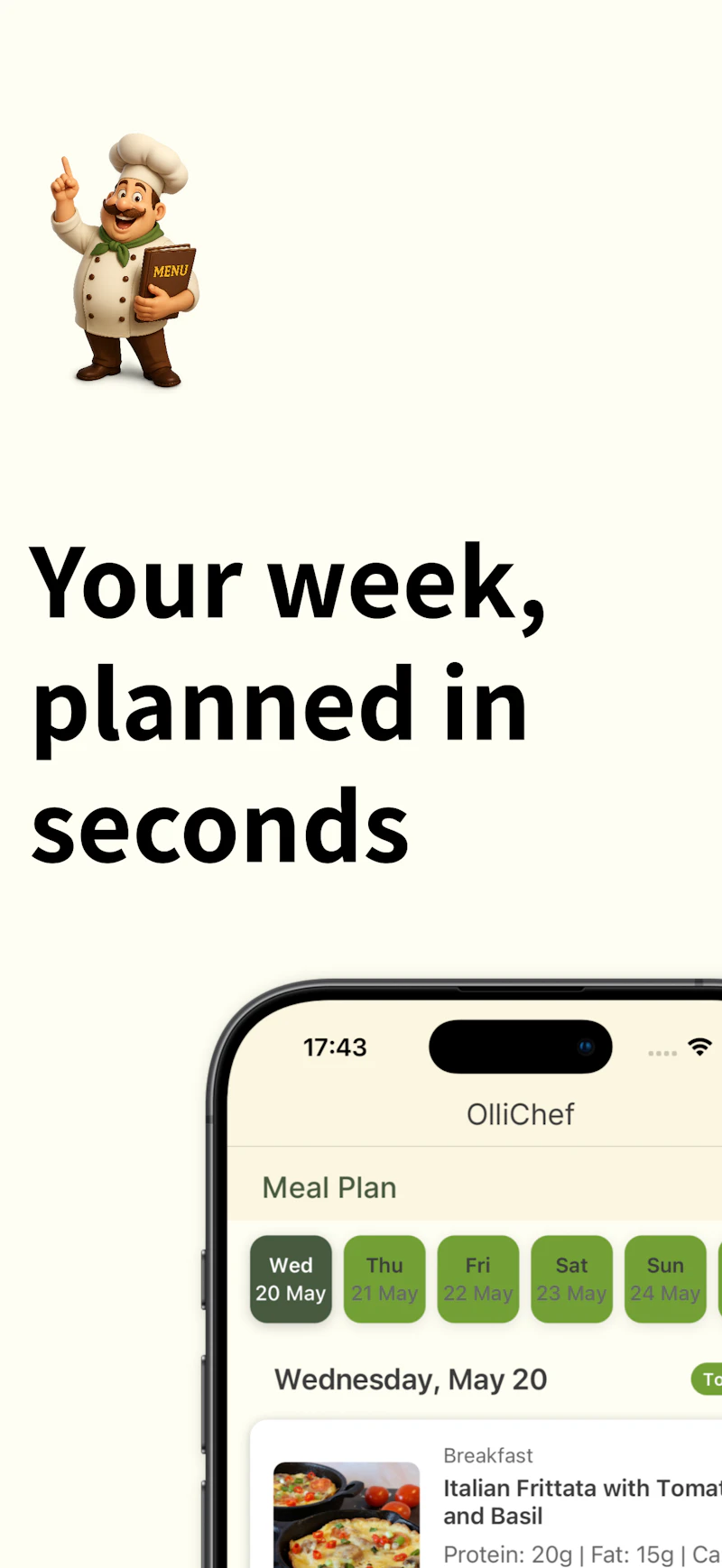 OlliChef: AI Meal Planner screenshot 2