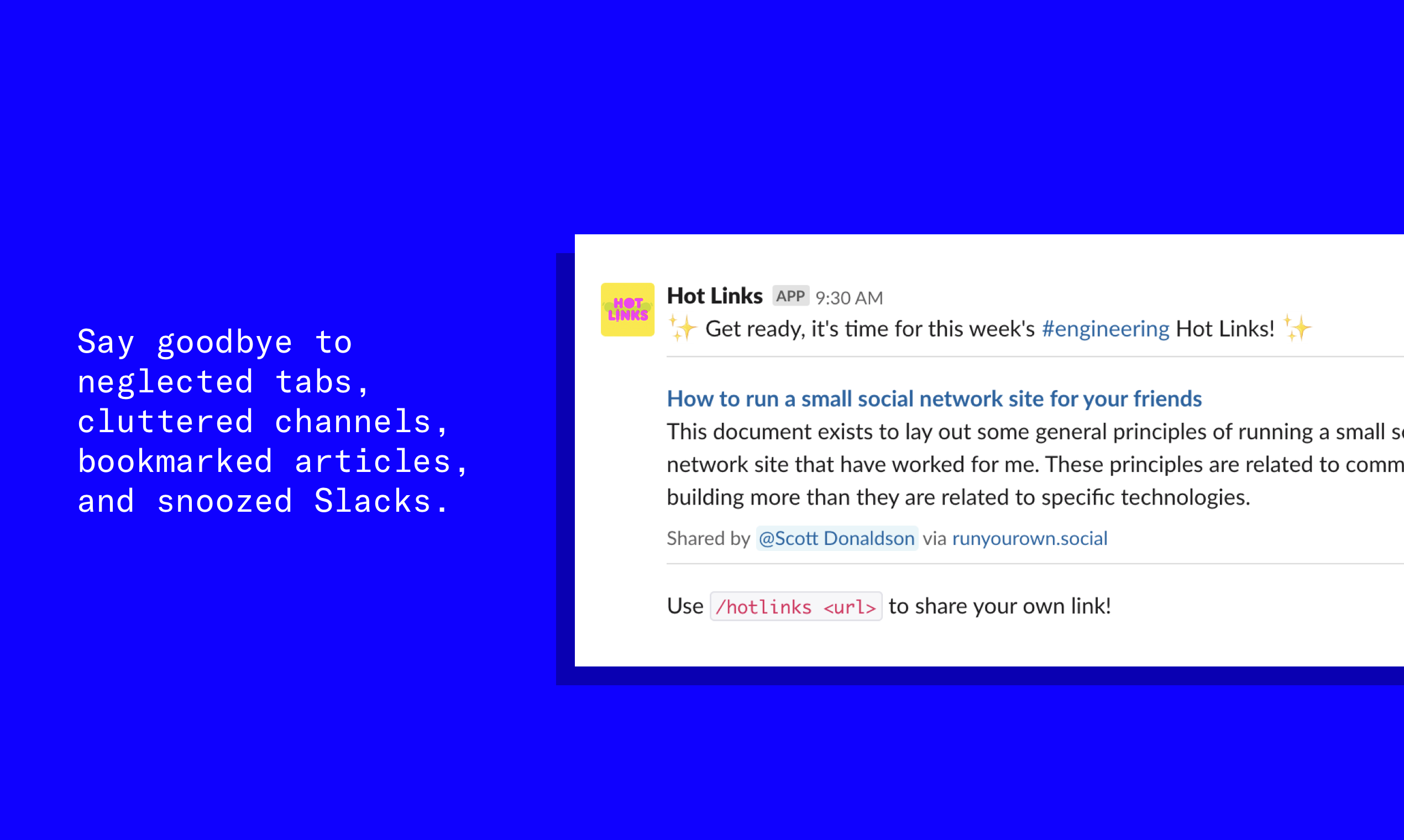 Hot Links (Beta) gallery image