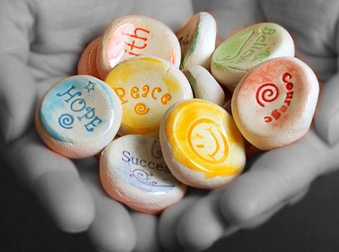 Inspirational Worry Stones