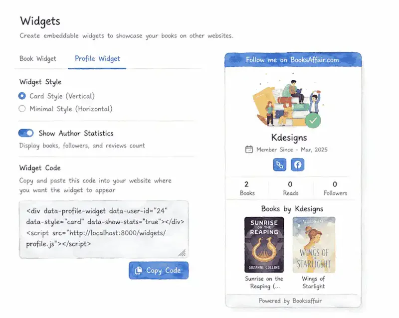 BooksAffair screenshot 1