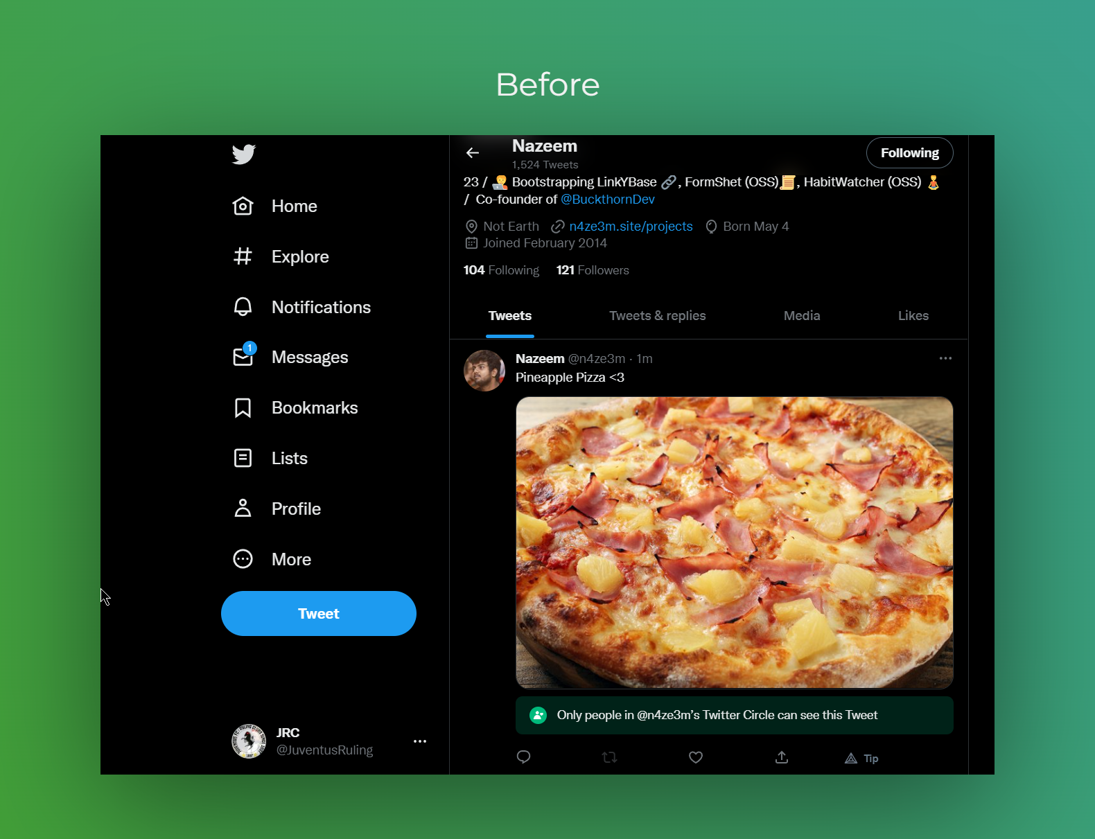 Hide Twt Circle gallery image