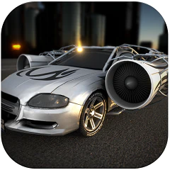 Jet Car Extreame Jumping