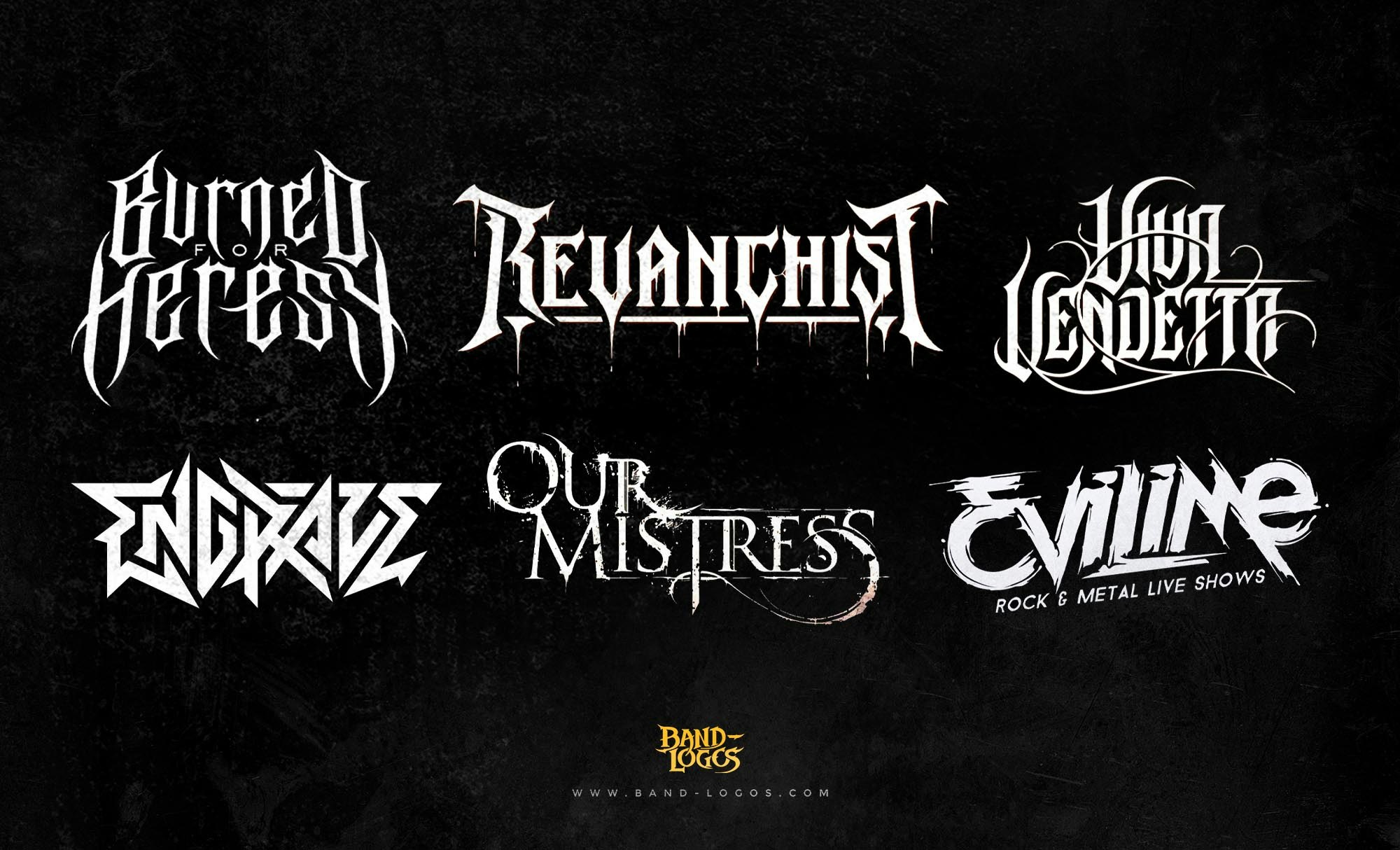 وسائط Band-Logos.Com - نحن نصمم شعارات الفرقة القاتلة لأي نوع من الموسيقى! 3