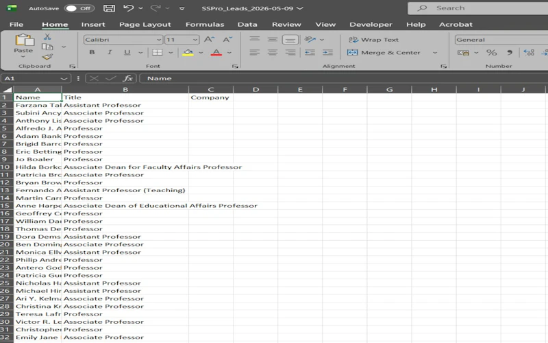 SalesScraper Pro screenshot 4
